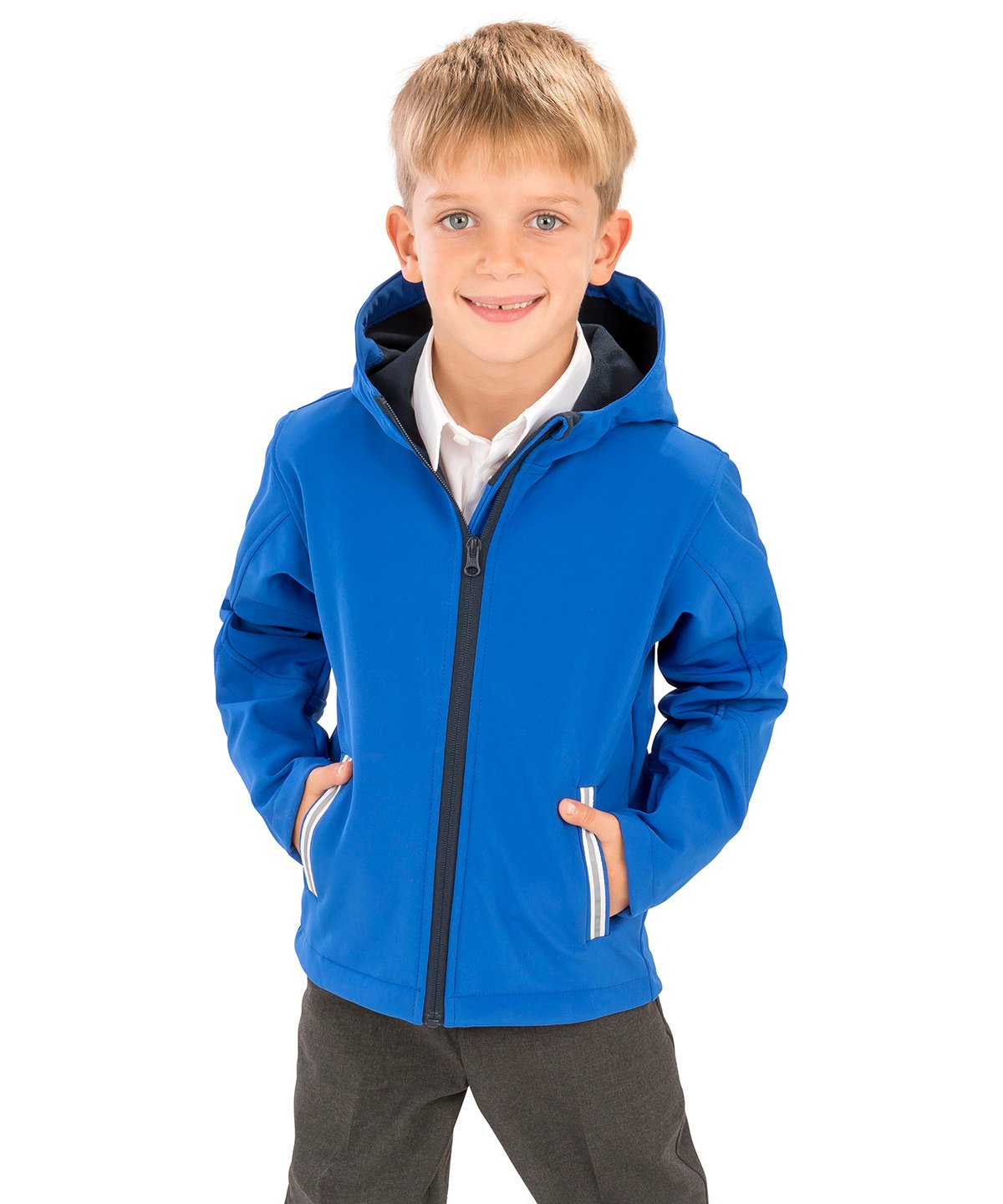 Result Core Junior TX performance hooded softshell jacket