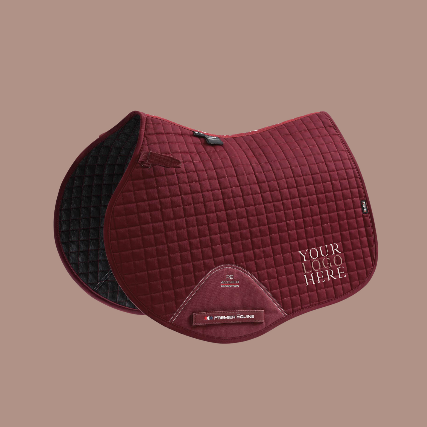 Close Contact Cotton GP/Jump Saddle Pad Black