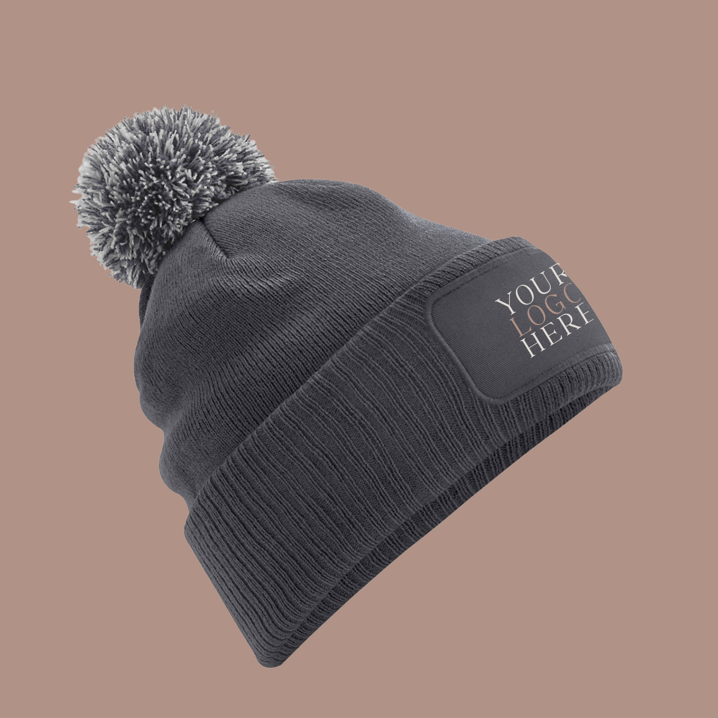 Beechfield Snowstar® patch beanie