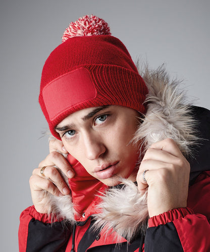 Beechfield Snowstar® patch beanie